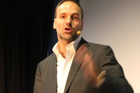 Mark Shuttleworth, CEO of the source of Unbuntu, Canonical. Photo Peter Judge