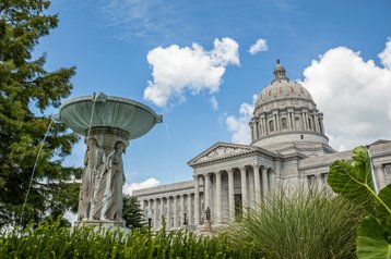 Missouri State Capitol Building in Jefferson City, Mo.