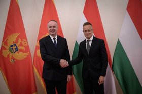 Montenegro meeting with Hungary