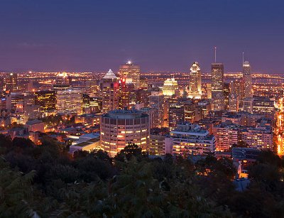 Night view of Montreal. Photo by Paolo Costa Baldi. License: GFDL/CC-BY-SA 3.0