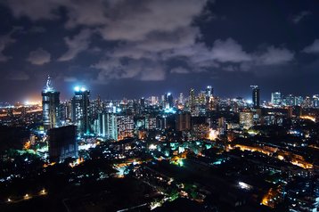 Mumbai city at night