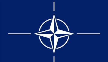 Flag of NATO, courtesy of the Creative Commons.