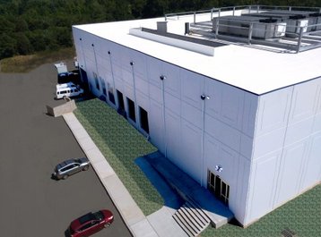 NJFX data center - 3D rendering