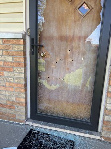NO DATA CENTERS Ron Gibson door shooting door