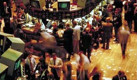 Trading floor at the New York Stock Exchange
