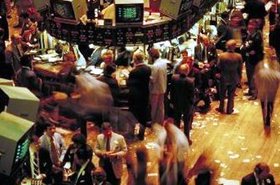 Trading floor of the New York Stock Exchange