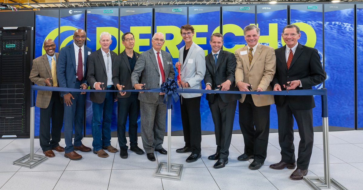 NCAR launches 20 petaflops supercomputer in Wyoming