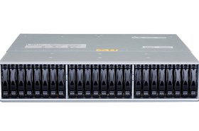 NetApp EF550 all flash storage array runs the SANtricity operating system