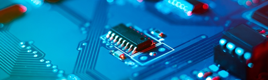 Generic up close image of an SoC - Upscaled and SDx crop