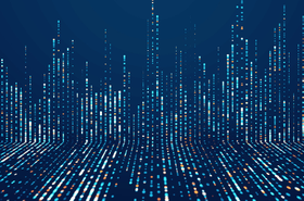 Generic digital render of a network