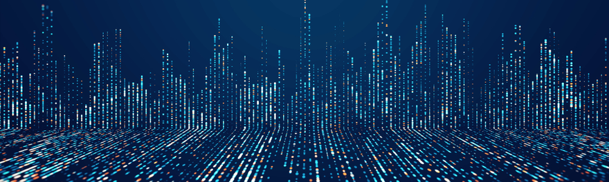 Generic digital render of a network