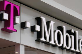 T Mobile store front inside a mall in New Jersey