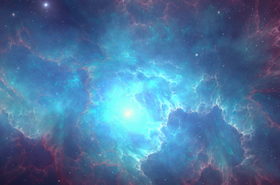 Deep space nebula