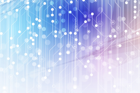Quantum network digital concept