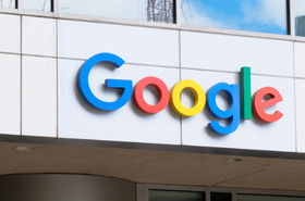 Google office building entrance at Kendall square