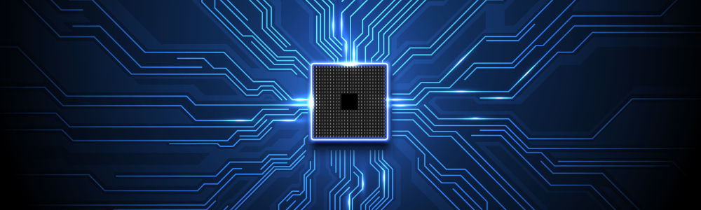 Generic AI semiconductor graphic