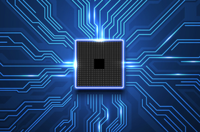 Generic AI semiconductor graphic