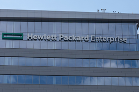Hewlett Packard Enterprise (HPE) office at MOA west tower in Minneapolis, MN, USA