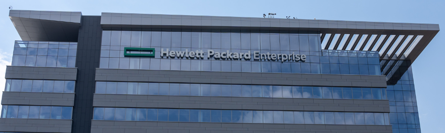 Hewlett Packard Enterprise (HPE) office at MOA west tower in Minneapolis, MN, USA