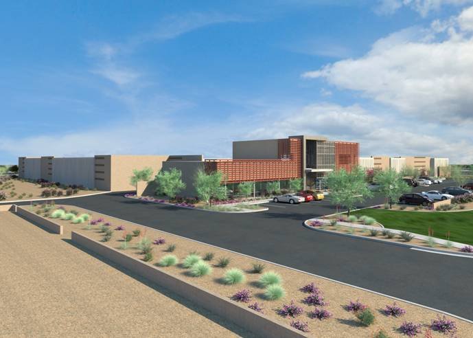 Rendering of NextFort's facility