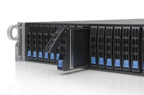 A Nimbuss S-Class Flash storage chassis