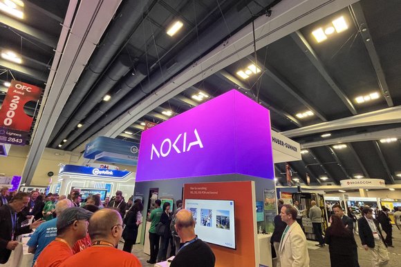 Nokia stand at OFC