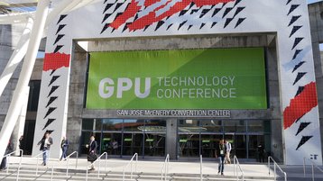 Nvidia GTC Entrance