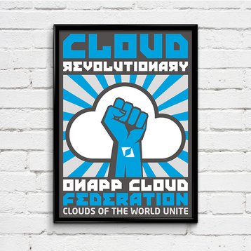 OnApp Cloud Revolutionary poster