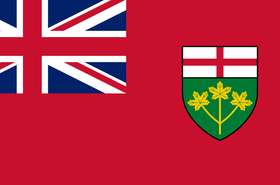 Ontario flag