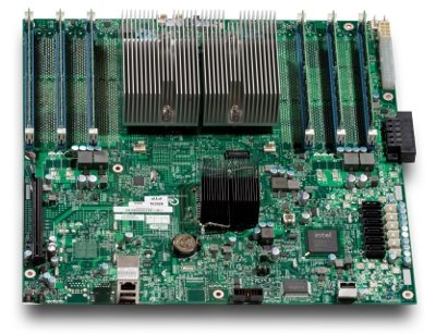 Motherboard for Intel-based Open Compute servers. Courtesy of the Open Compute Foundation.