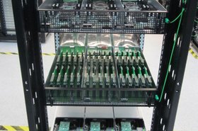 Open Rack, a custom-designed rack by Facebook and the Open Compute Project