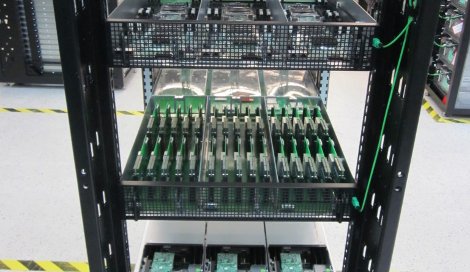 Open Rack, a custom-designed rack by Facebook and the Open Compute Project