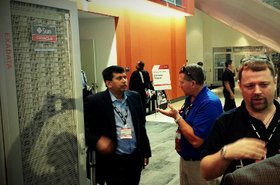 Oracle Exadata X3 on display at OpenWorld 2012 in San Francisco