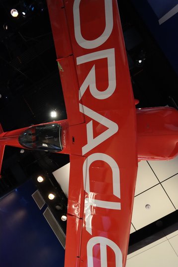 Oracle plane upside down