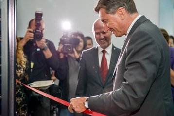 Slovenian president Borut Pahor opens Arctur-2