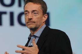 Recently appointed VMware CEO Pat Gelsinger speaking at VMWorld Europe