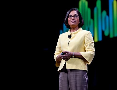 Padmasree Warrior, chief technology and strategy officer, Cisco