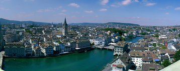 The city of Zurich. Image courtesy of the Creative Commons.