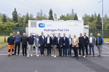 equinix GeoPura fuel cell hydrogen dublin