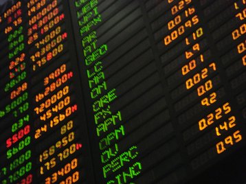 Philippines stock market board