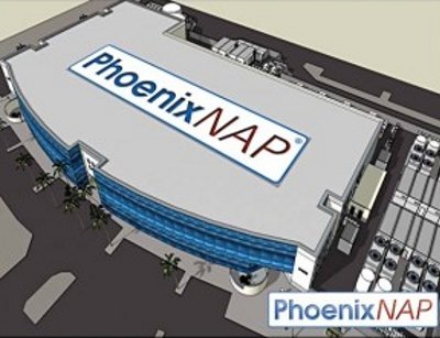 Rendering of the Phoenix NAP data center. Image courtesy of Phoenix NAP