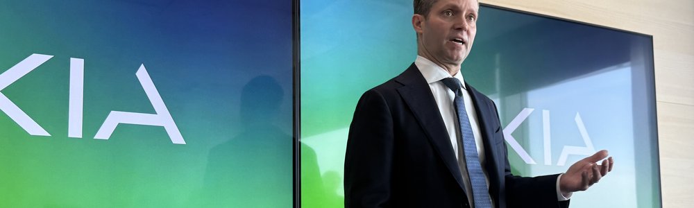 Justin Hotard, CEO of Nokia