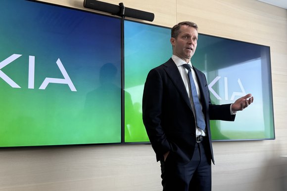 Justin Hotard, CEO of Nokia