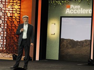 Everpure CEO Charlie Giancarlo during his Pure Accelerate 2026 keynote