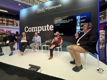 (L-R): Vishnu Acharya, head of network infrastructure for EMEA at Uber; Neil McRae, chief network strategist at Juniper Networks; Phillip Gervasi, network design, AI for network operations, training, and education at Solutional; Urs Bauman, network automa
