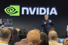 Nvidia CEO Jensen Huang at GTC Berlin 2026