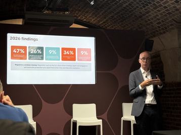 Patrick Smith, Everpure’s EMEA CTO speaking at Accelerate London 2026