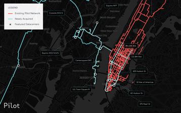 Pilot Fiber Network Map