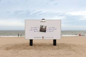 Polaroid's anti-data center ad, with the slogan “Go jump in the water before the data centers drink it all up"
