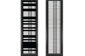 Power AssureÔÇÖs graphic representing a server rack before and after it had undergone a PAR4 assessment